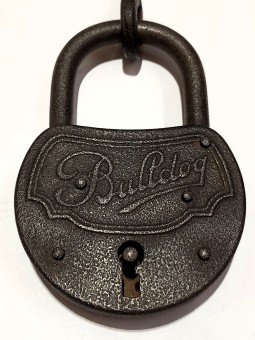 BULLDOG Antico Lucchetto in...