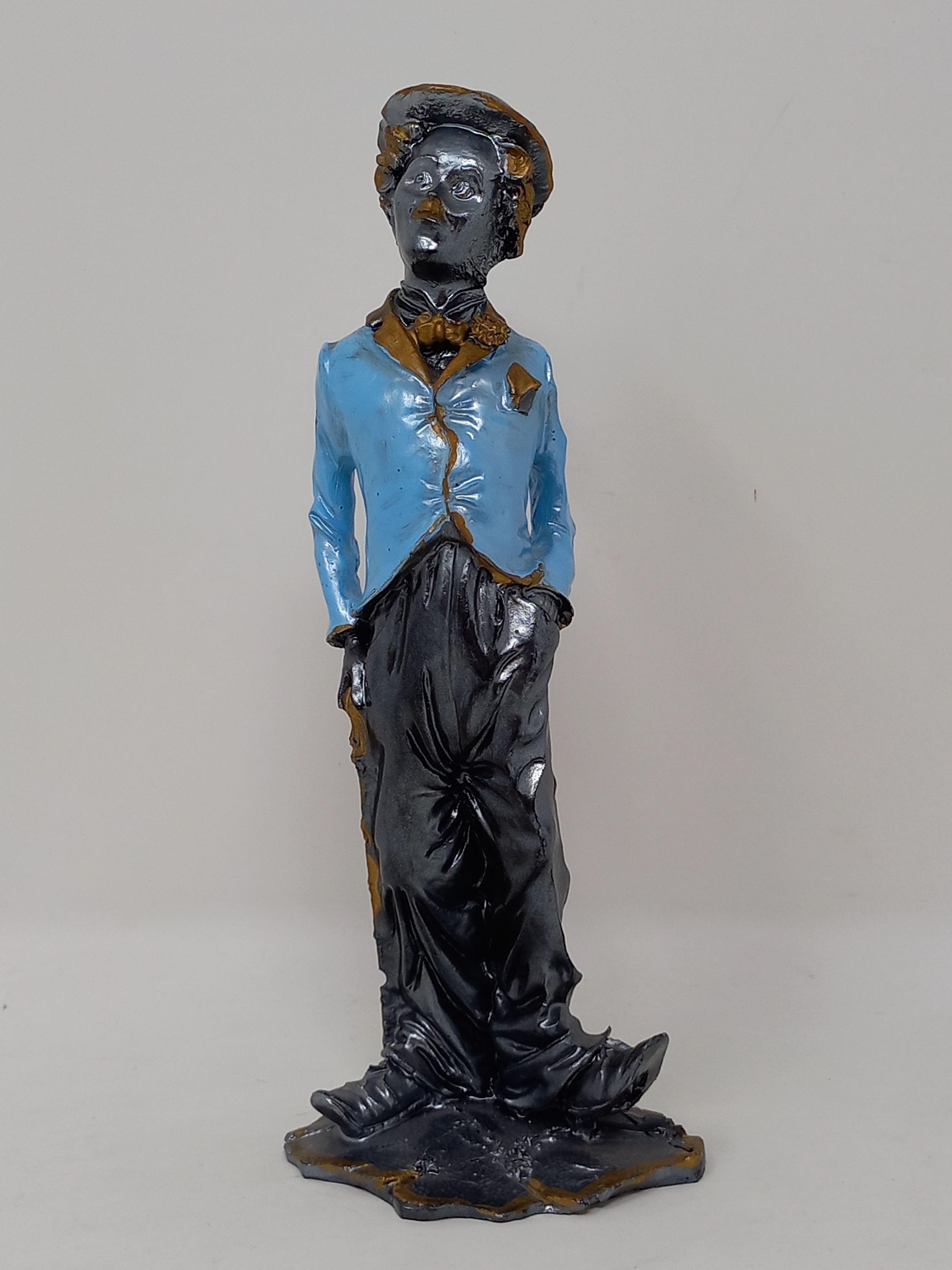 Statuetta in Resina / Charlotte Charlie Chaplin (Come Foto) - Imagen 1 de 11