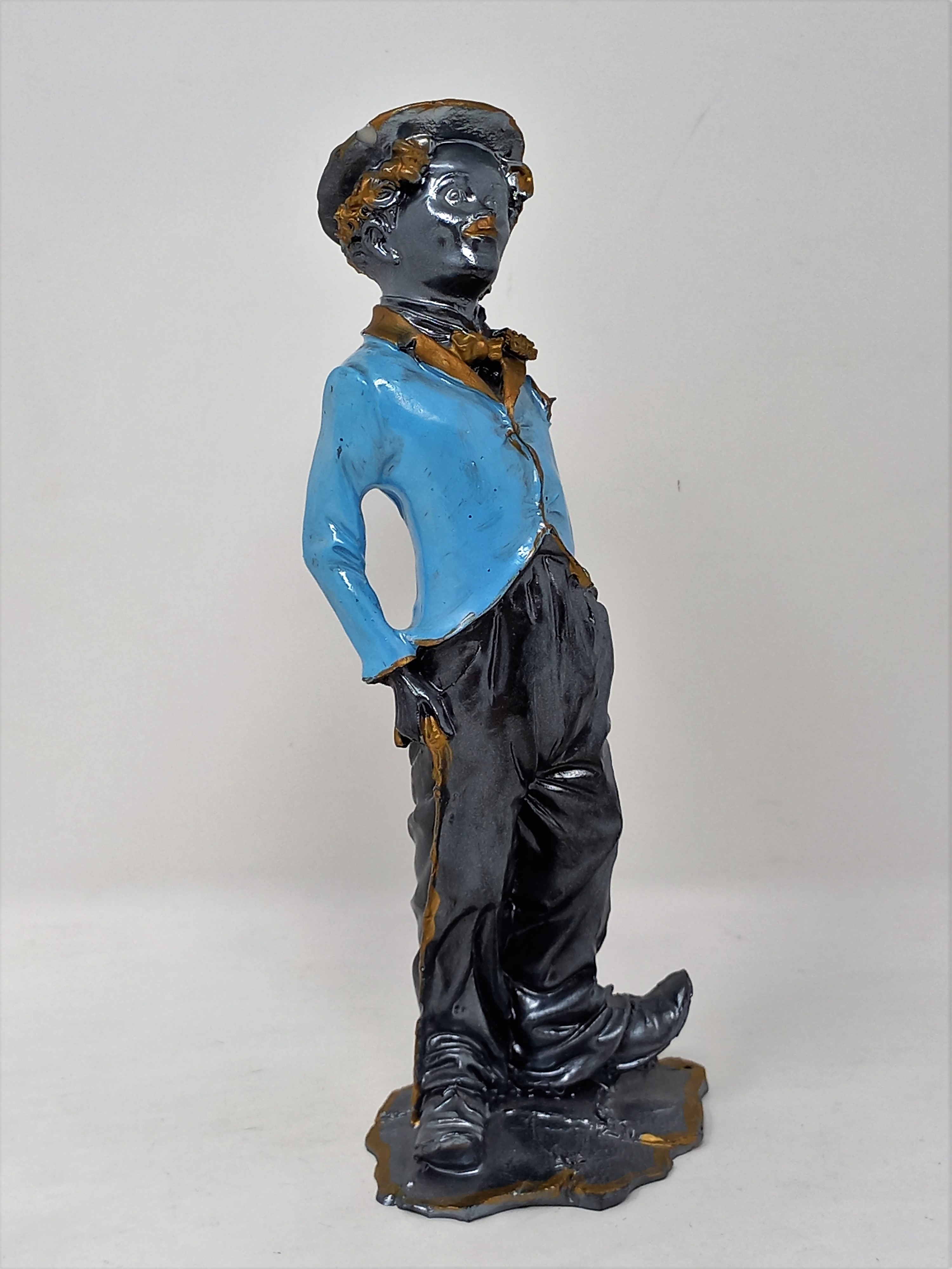 Statuetta in Resina / Charlotte Charlie Chaplin (Come Foto) - Imagen 3 de 11
