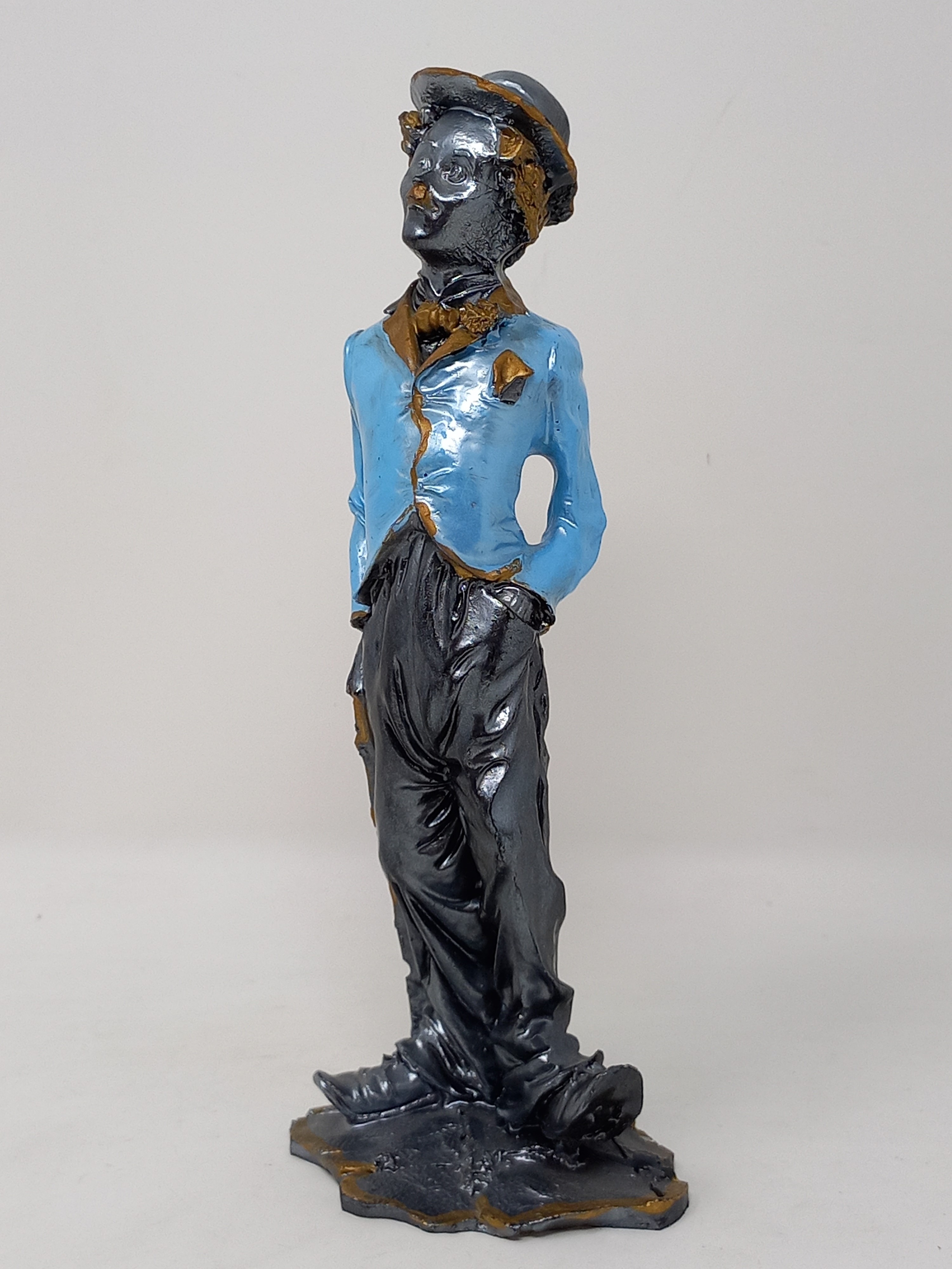Statuetta in Resina / Charlotte Charlie Chaplin (Come Foto) - Imagen 6 de 11