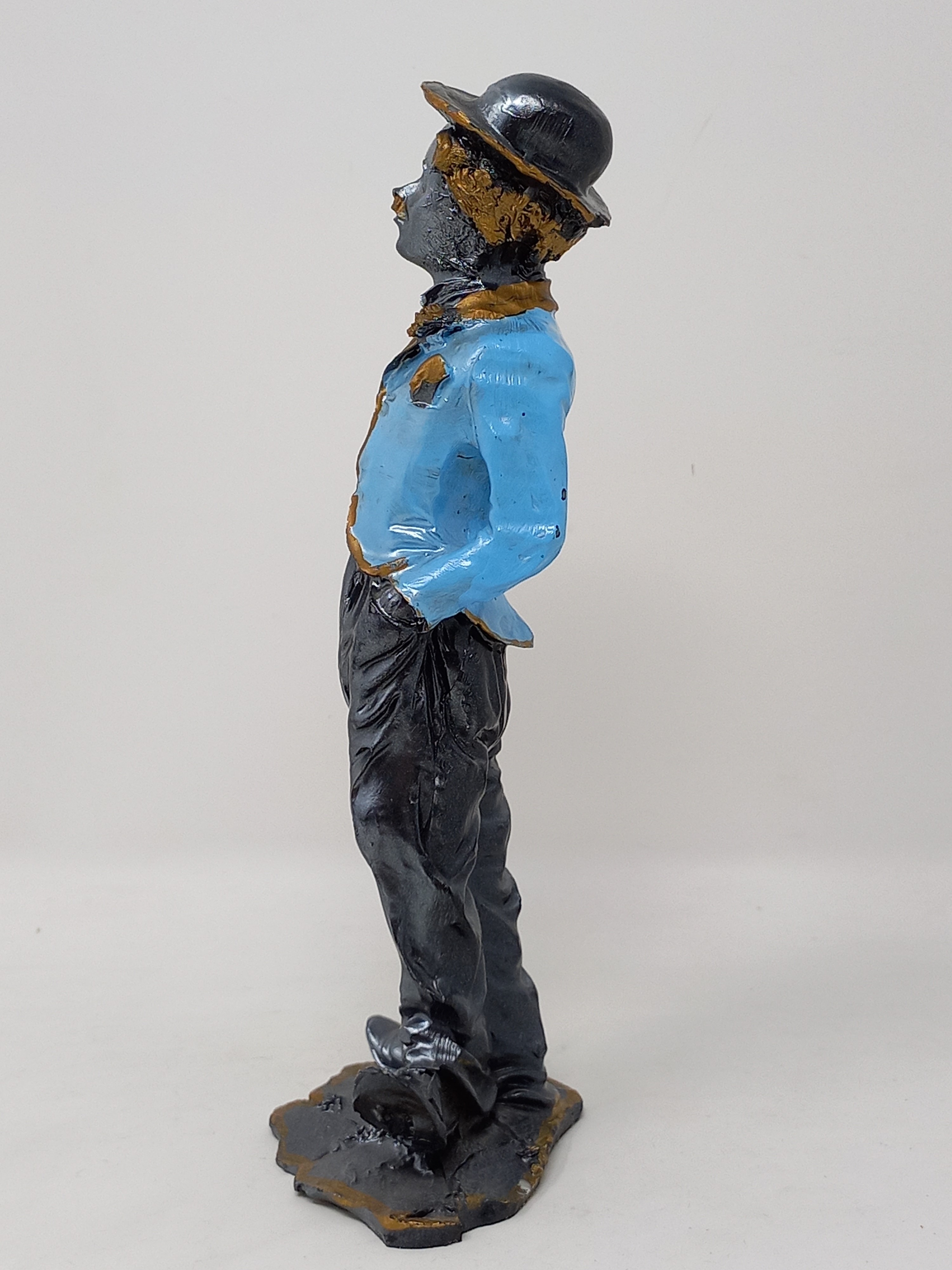Statuetta in Resina / Charlotte Charlie Chaplin (Come Foto) - Imagen 7 de 11